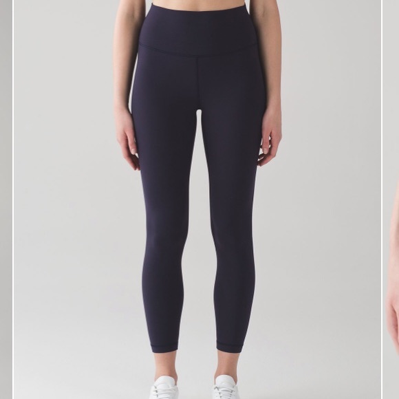 Lululemon Align Pants Navy Size 4, 7/8th Length - Picture 1 of 8